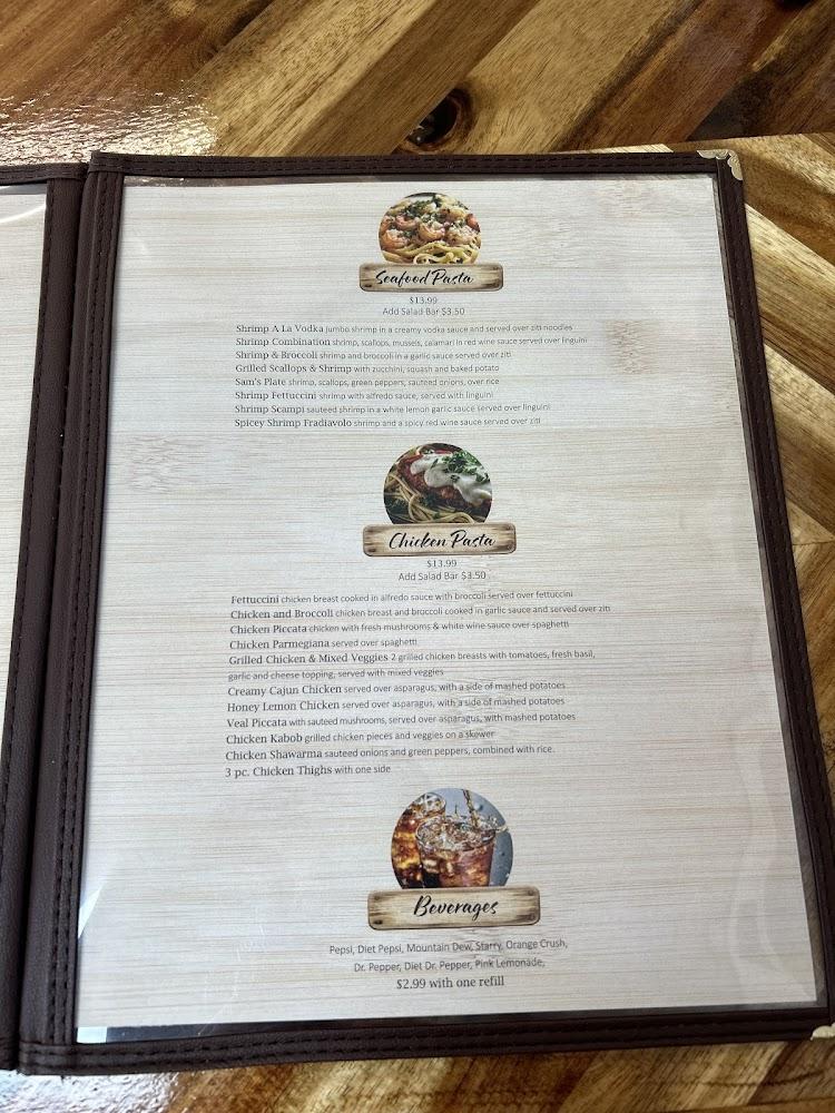 Sam's Kitchen Menu image 3